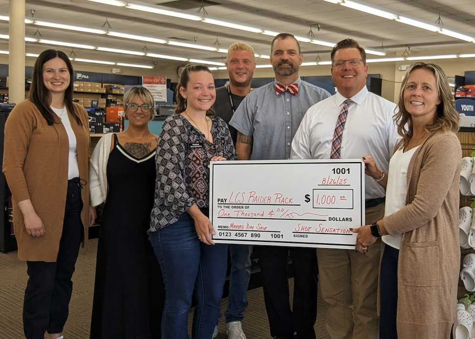 Mayor's Sale Check Presentation