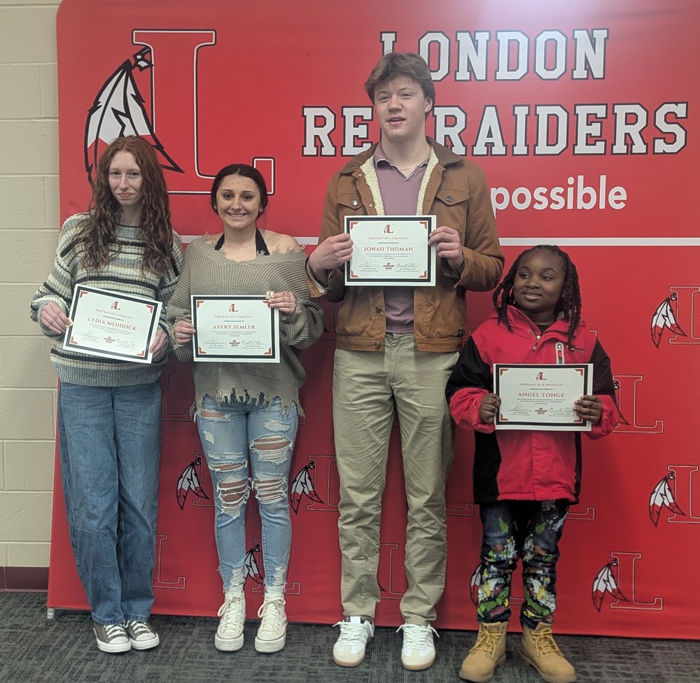 February POG Honorees