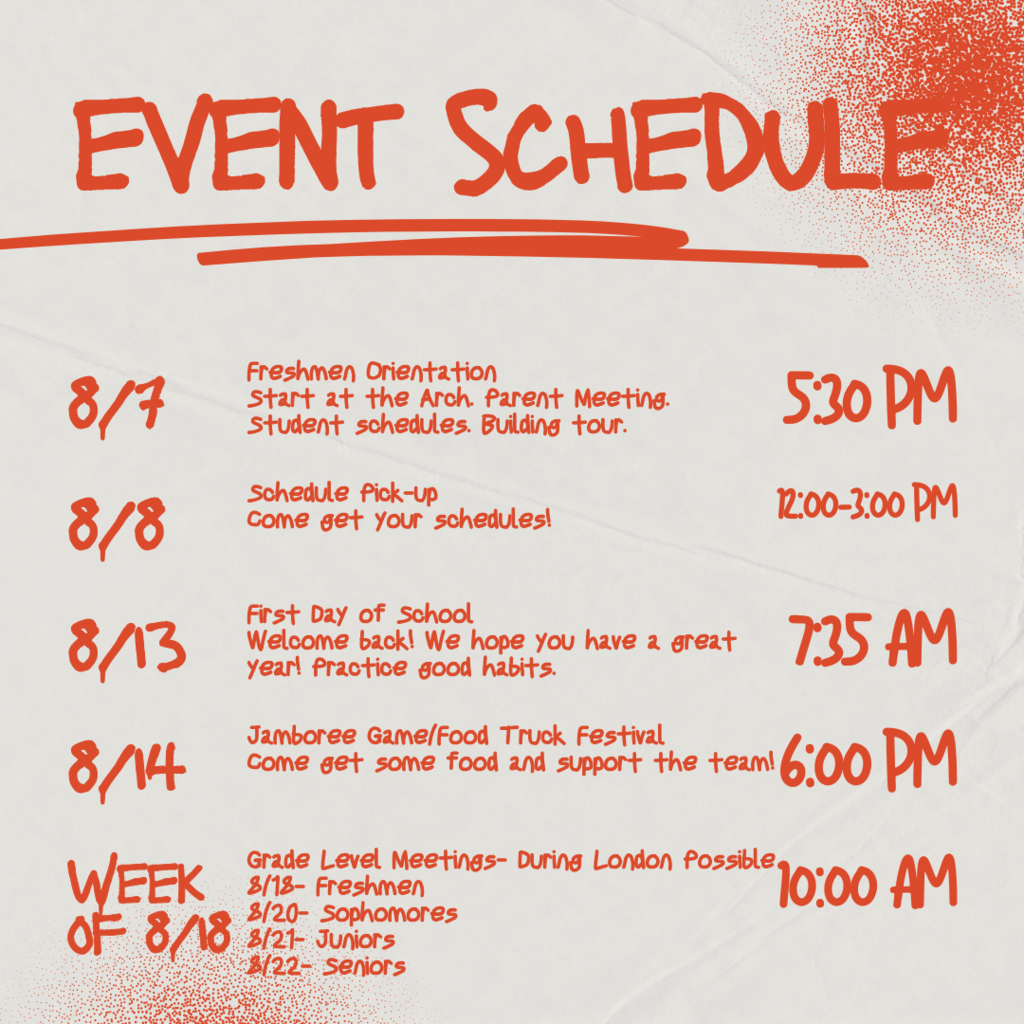 August Events