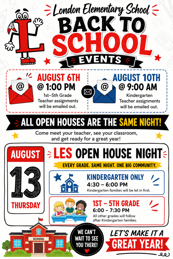 LES Back to School Info 2026
