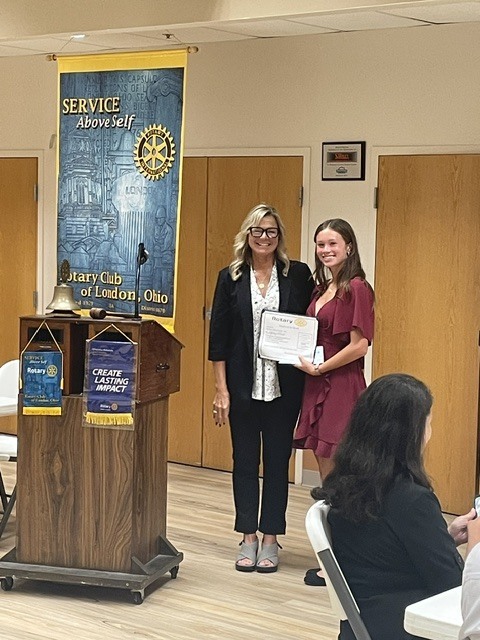 Rotary Student of the Month-Sydney Powell