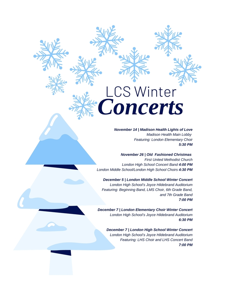 LCS Winter Concerts