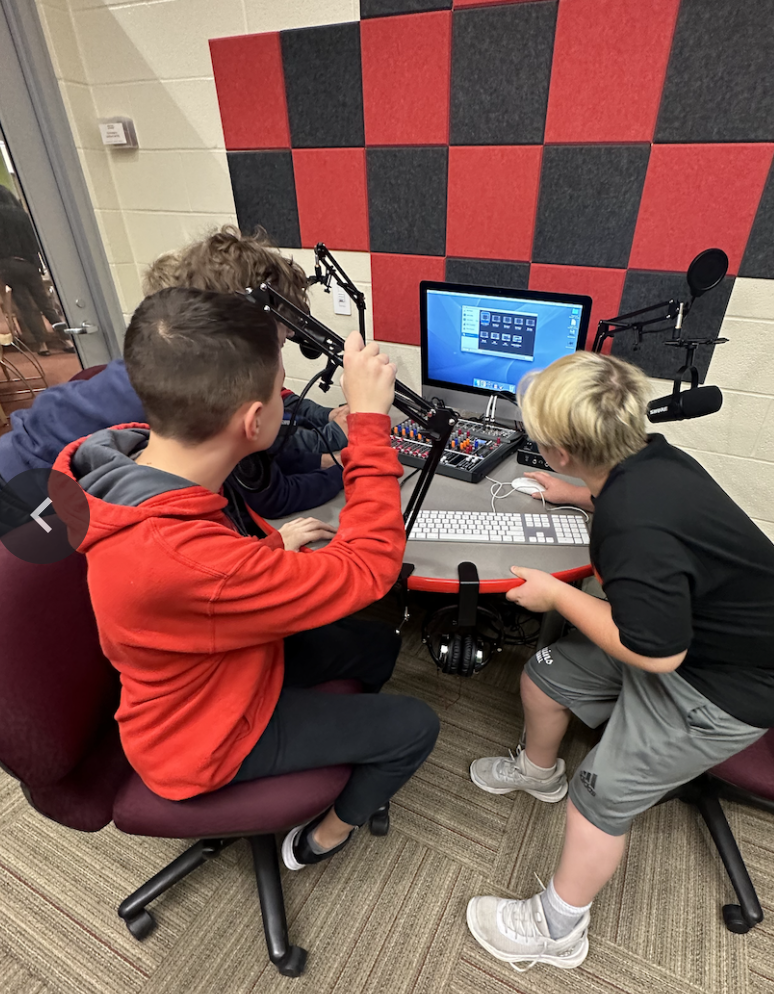 LMS Students Podcasting