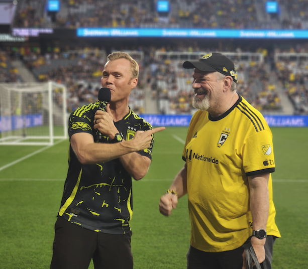 Mr. Ohr at the Crew Match