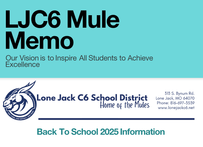 Mule Memo newsletter 