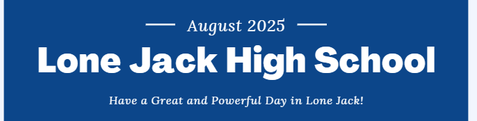 High School Newsletter Banner