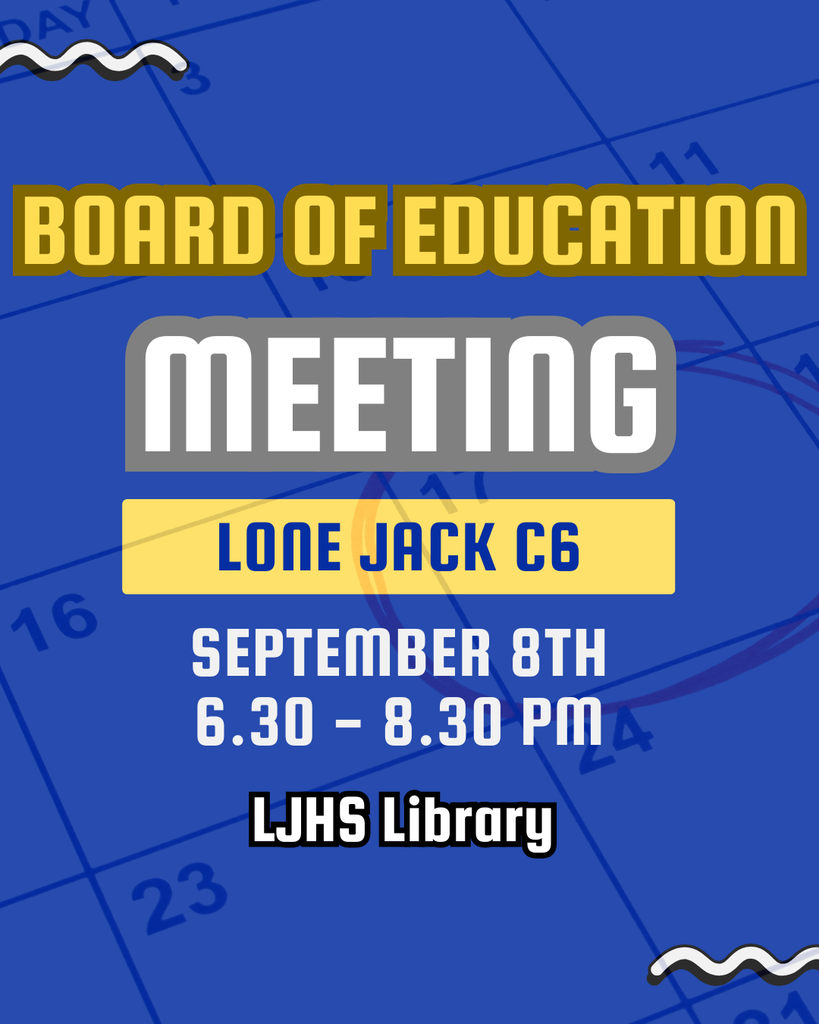 Board Meeting Monday 6:30pm
