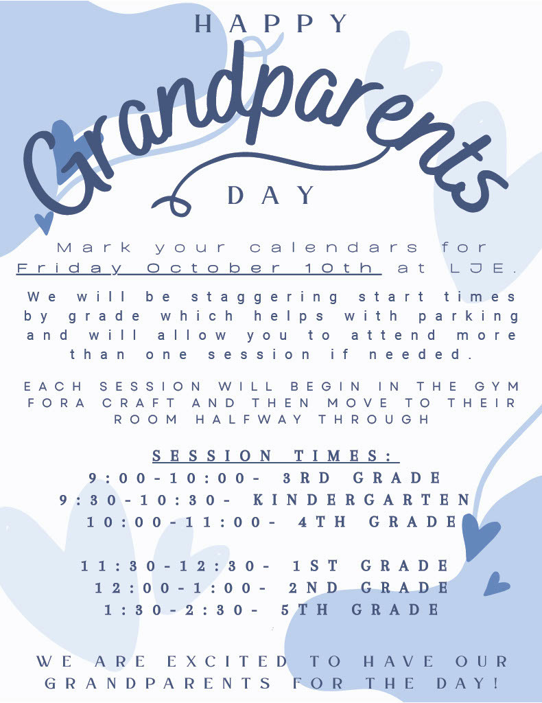 Lone Jack Elementary Grandparents Day