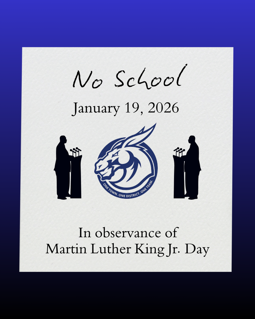 No School Monday, January 19