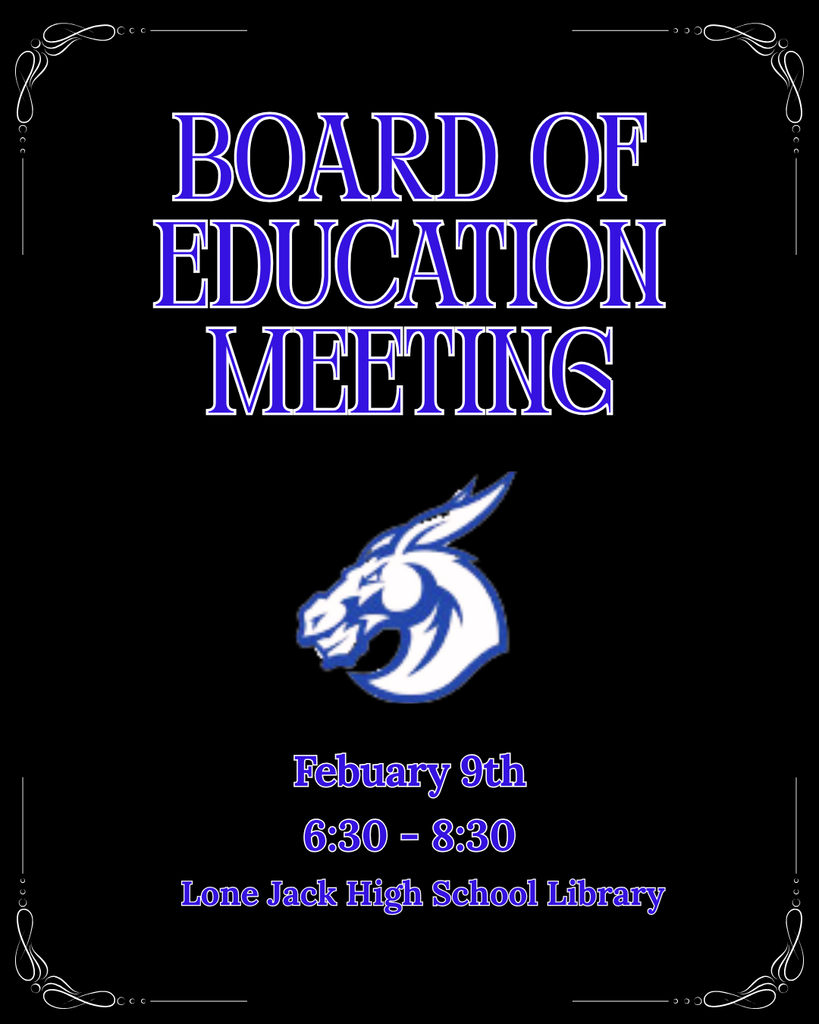 Board Meeting February 9th in Library, 6:30pm