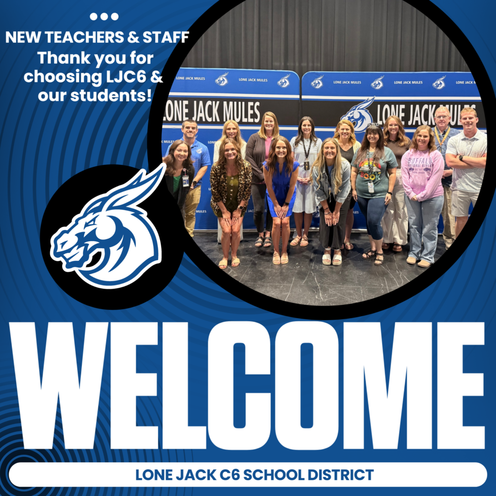Welcome visual of 14 new LJC6 staff members.