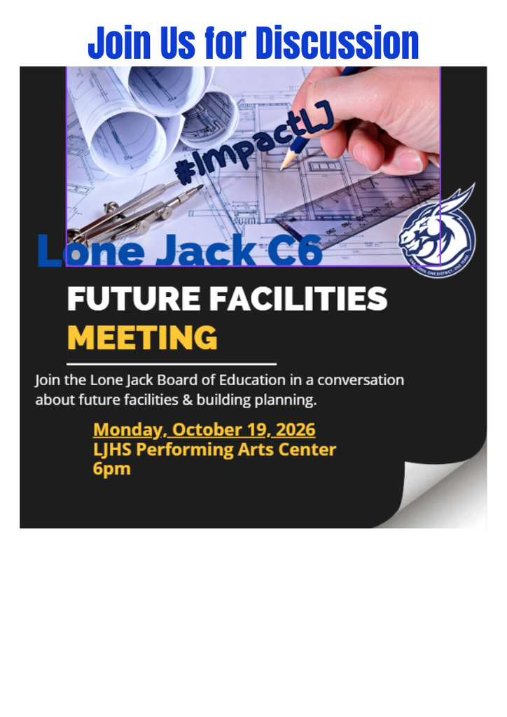 Future Facilities Meeting, HS PAC 6pm October 19th