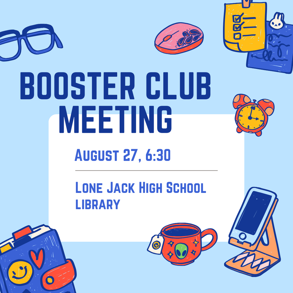 Activities Booster Club meeting Aug 27 6:30pm