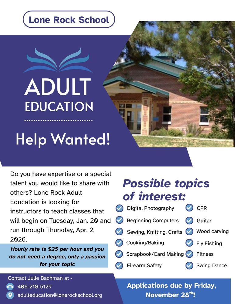 Adult Ed Flyer