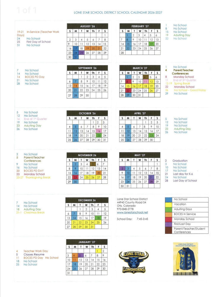 26-27 Calendar