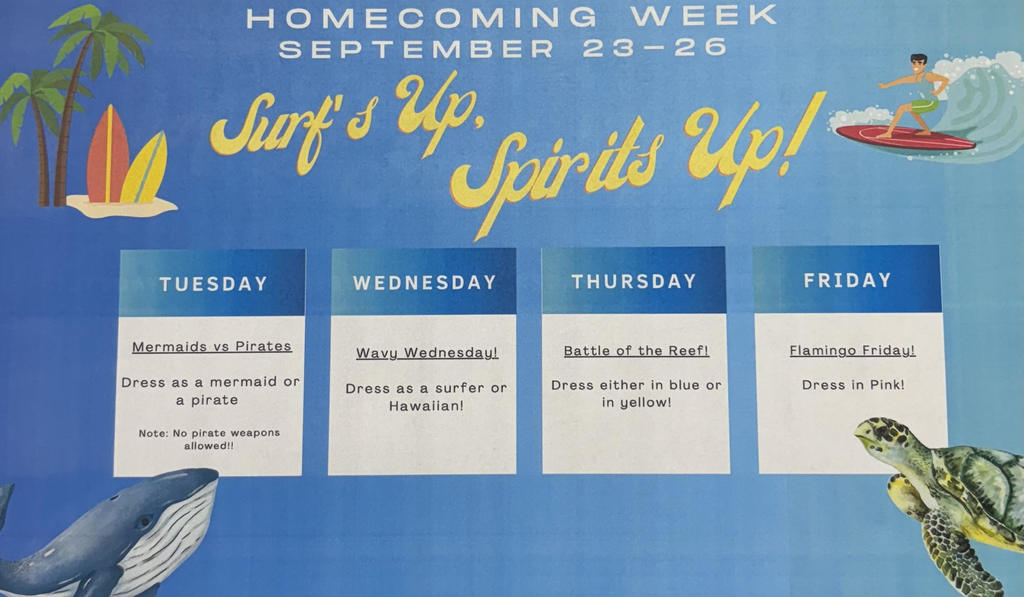 Homecoming Dress up Days