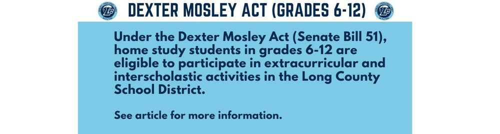 Dexter Mosley Act for Grades 6-12