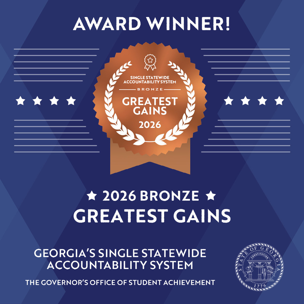 Long County High School Earns 2025 SSAS Greatest Gains Bronze Award