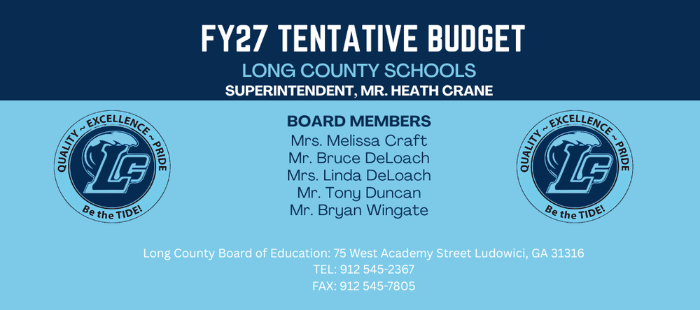 FY27 Tentative Budget chart