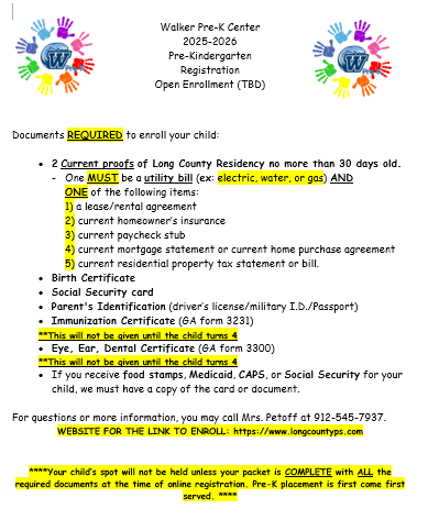 Online enrollment