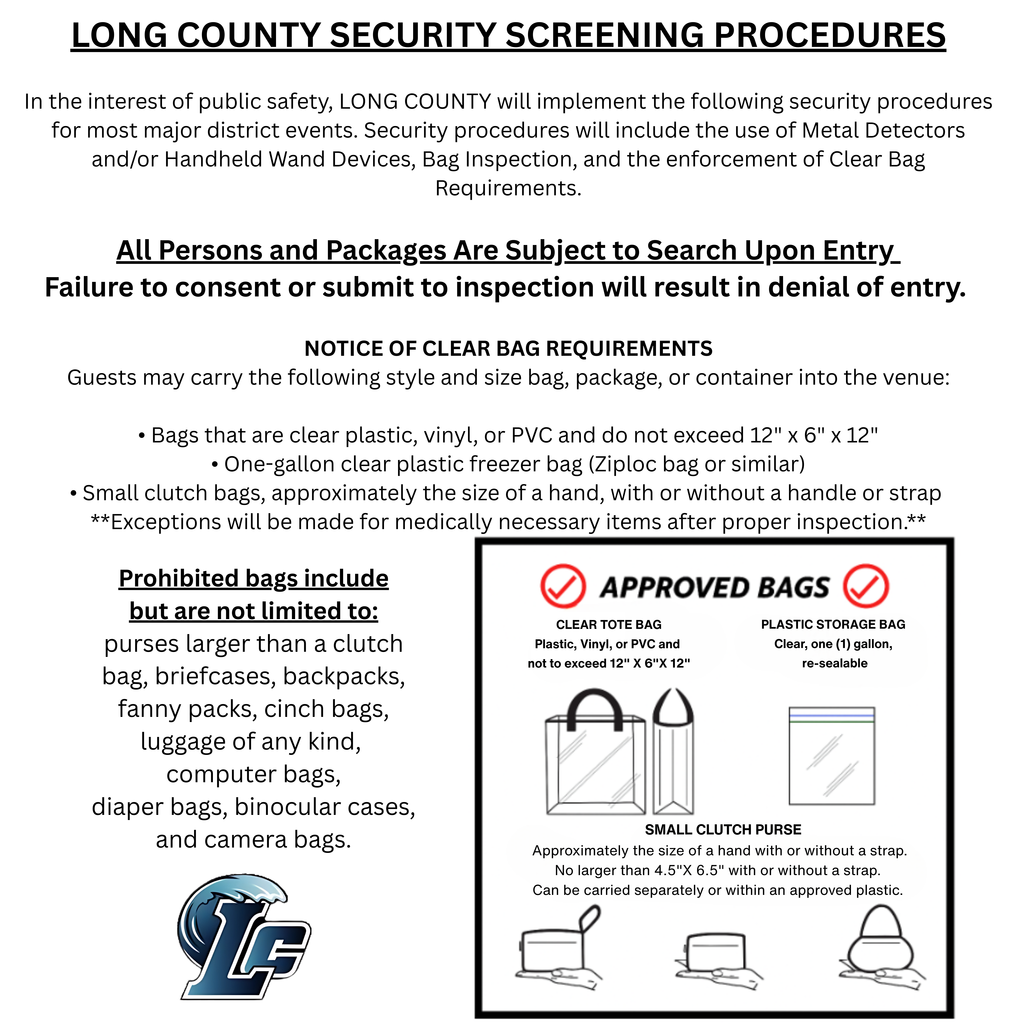 Clear Bag Policy