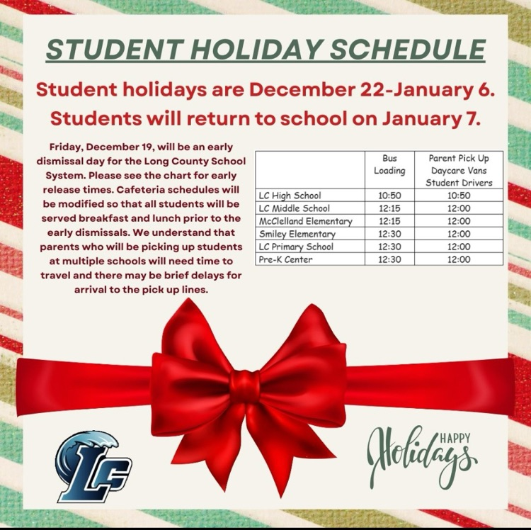 holiday hours