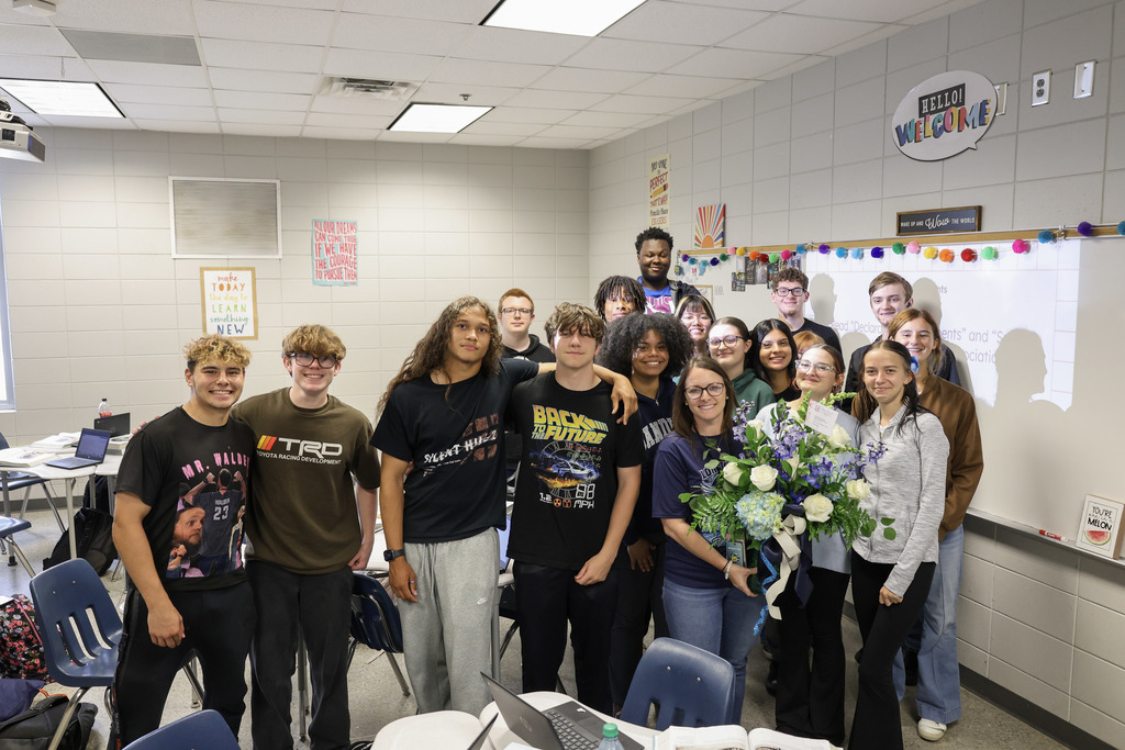 Hewitt as Teacher of the Year