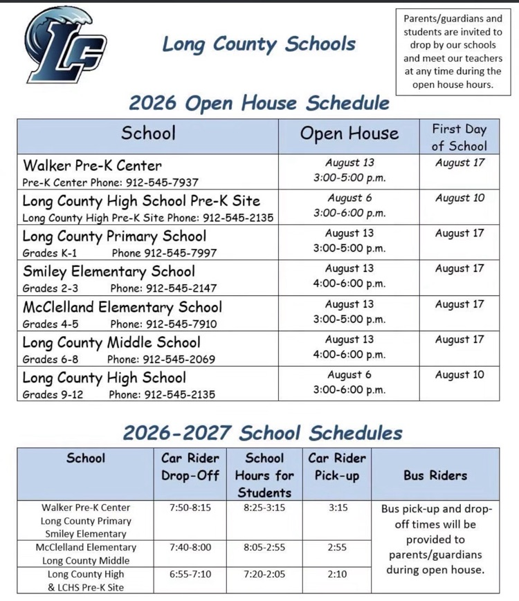 schedule