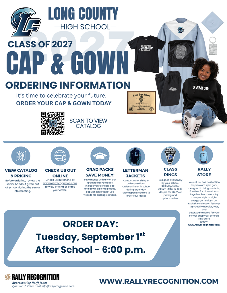 Cap and Gown Ordering
