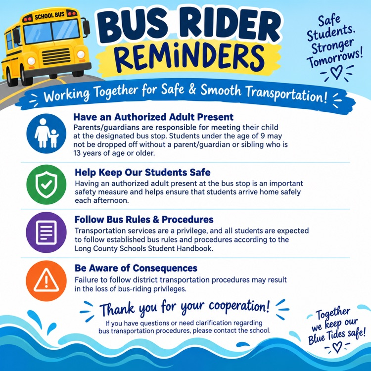 Bus reminders!