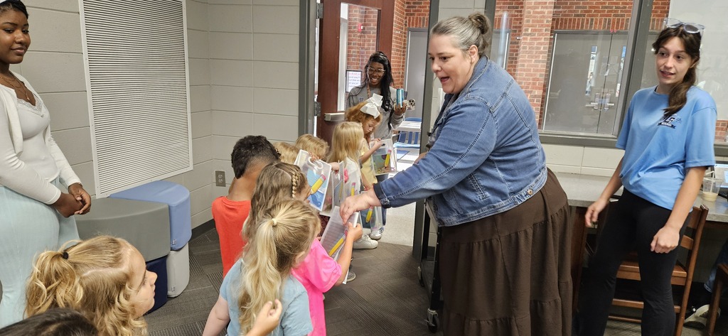 PreK Visit to Media Center