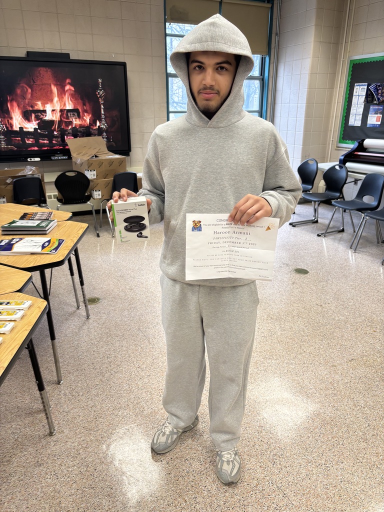 Yout too can be a winner, ask your teacher how you can earn Bulldog Bucks!