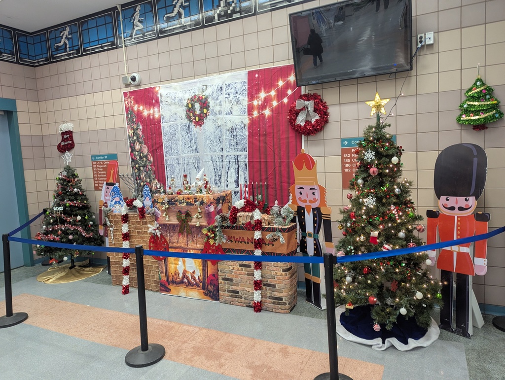 The lights are on and we are ready to celebrate!