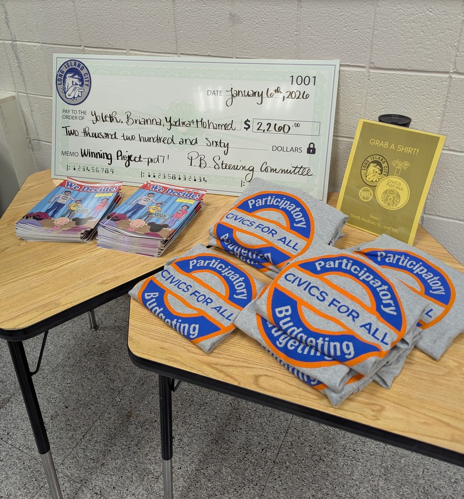 Participatory Biudgetting is an opportinity for students to help change the school for the better and help decide how funds are spent.