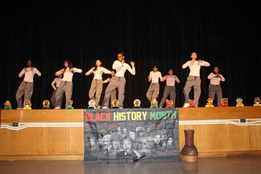 Students take the stage in vibrant performances of dance, poetry, and song, showcasing their talent and celebrating culture.