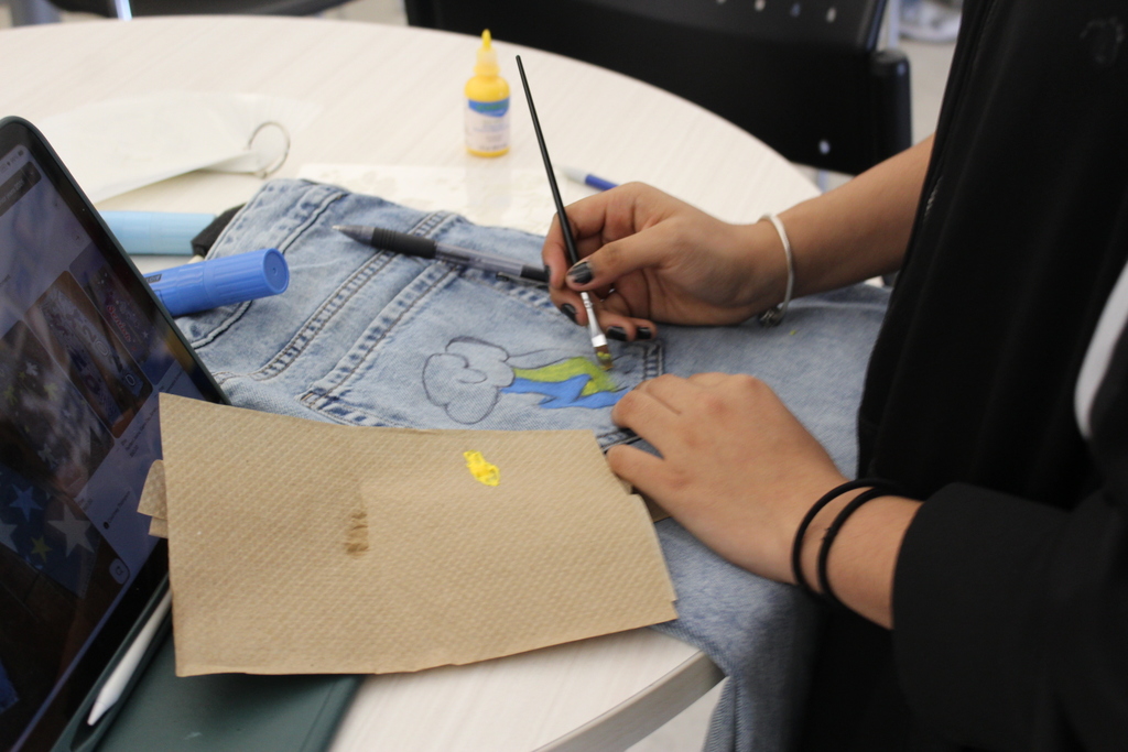 Paint, patches, and patterns! 