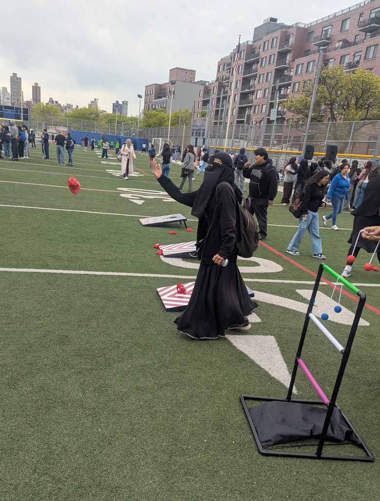 Backyard Games at the Bulldog Bash: a celebration of LICHS Students