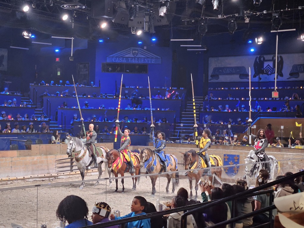 Pawsitivity Winners went to Medieval Times