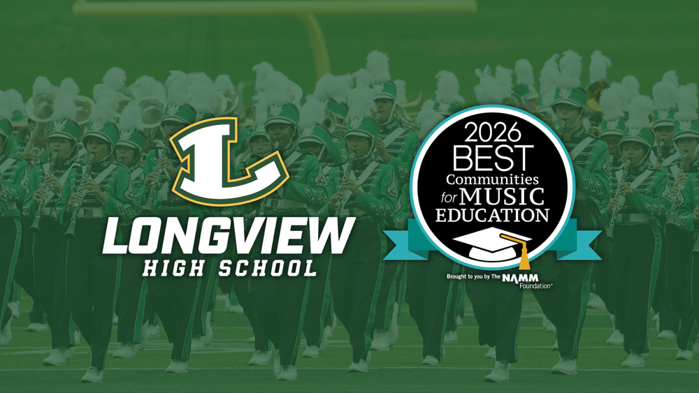 Longview High School 2026 Best Communities for Music Education
