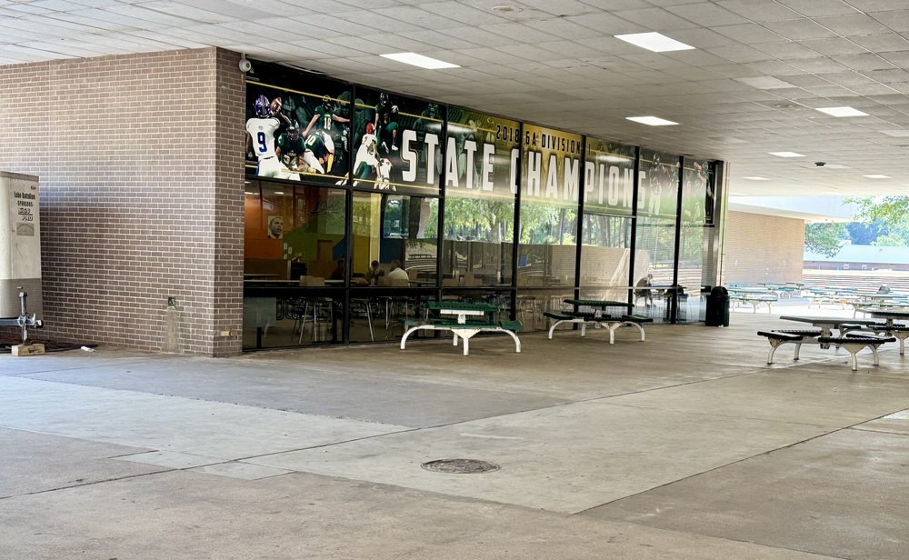 cafeteria at high school