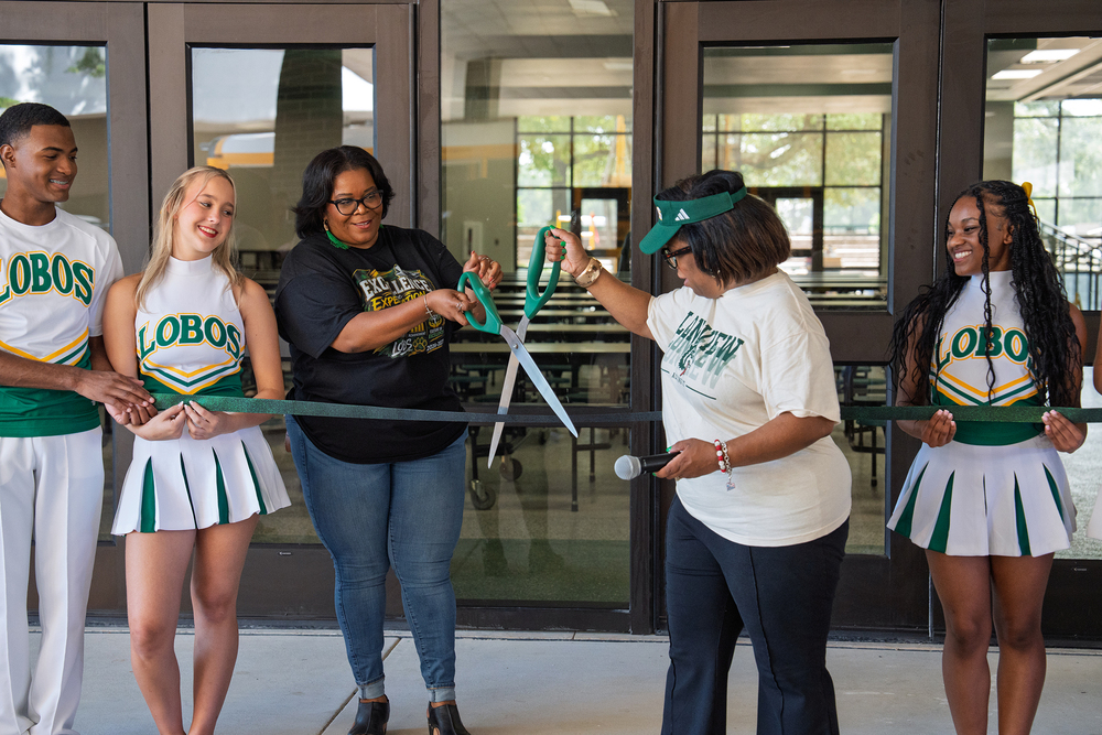 LHS Cafeteria Ribbon Cutting