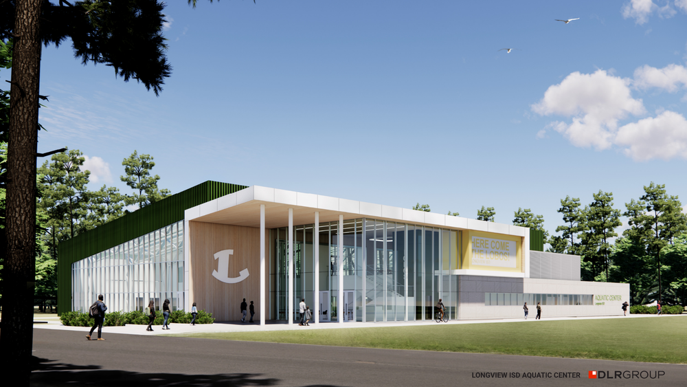 Aquatic Center Front View