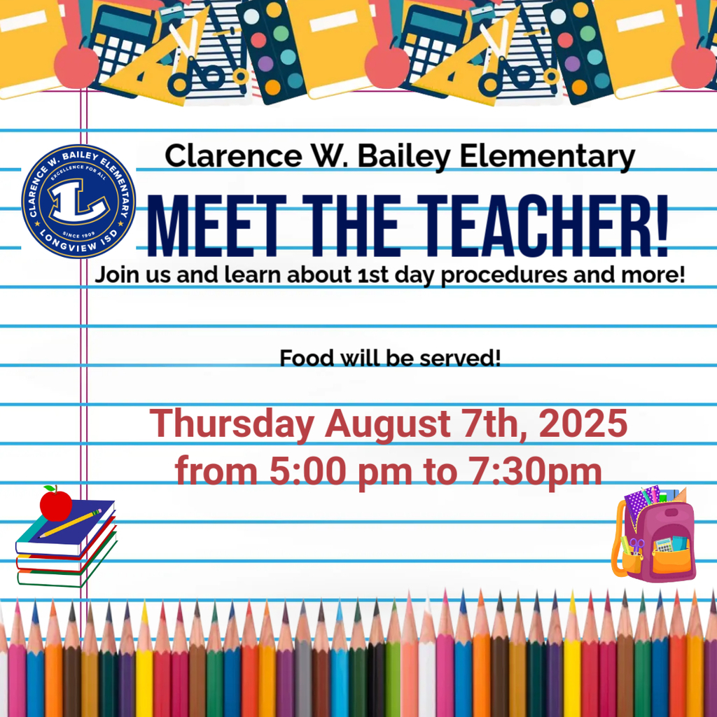 Join us for our Meet the Teacher!