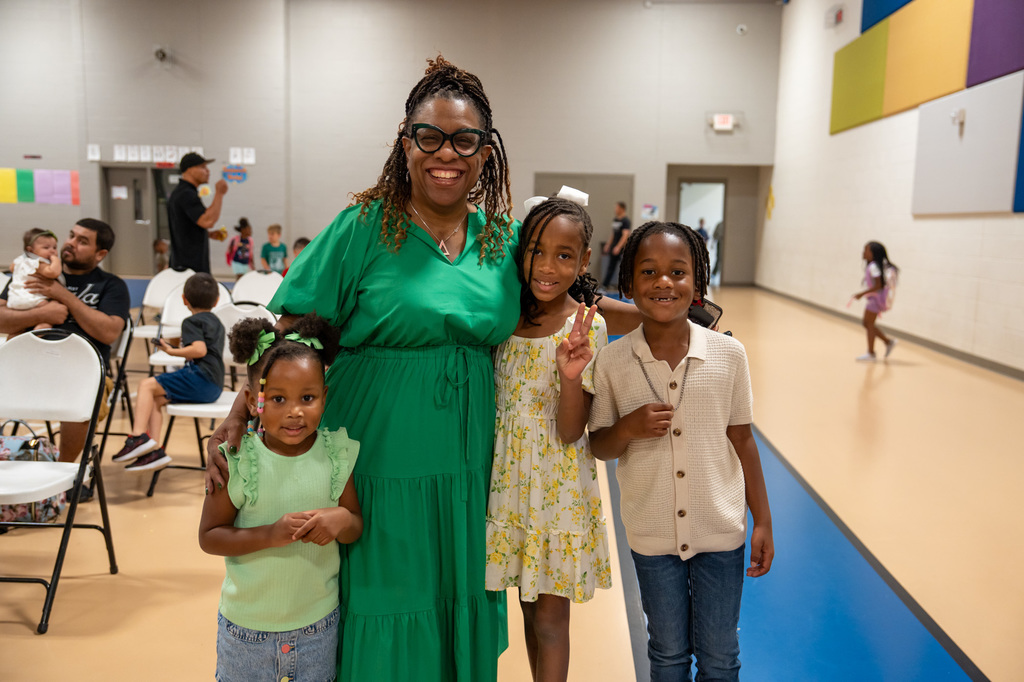 Dr. Sheppard was so excited to see all the smiling faces!