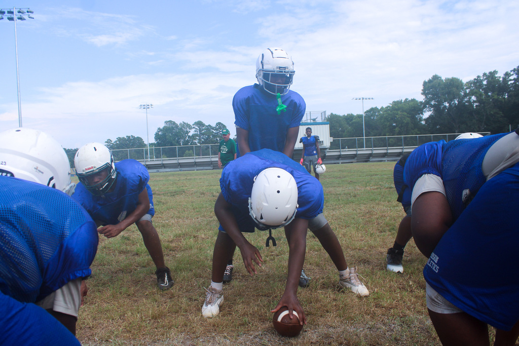 Judson football practice