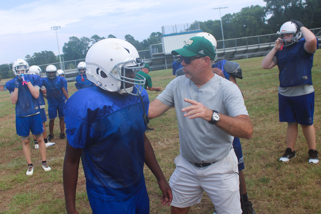 Judson football practice