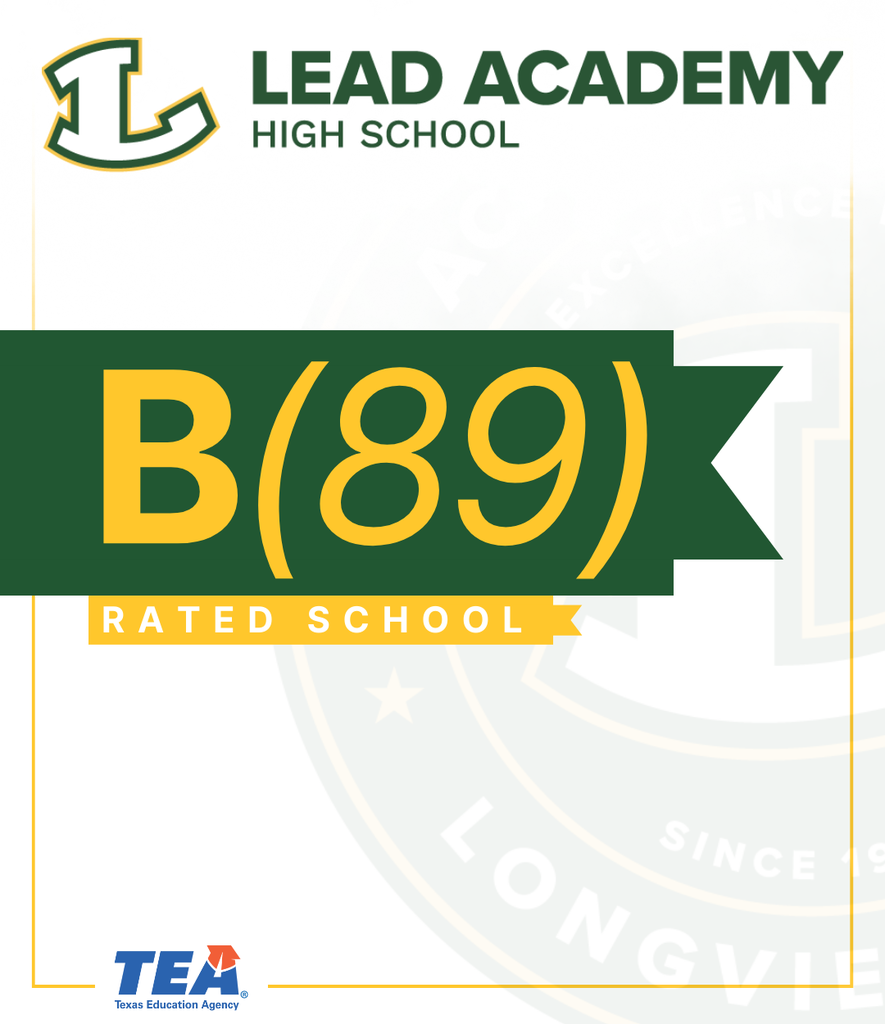 LEAD Academy High School TEA 2025 Rating