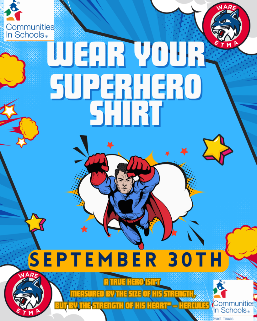 Super Hero Flyer-English