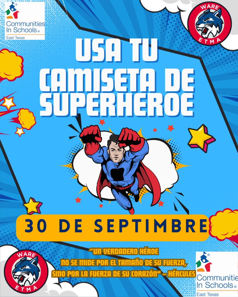 Super Hero Flyer-Spanish