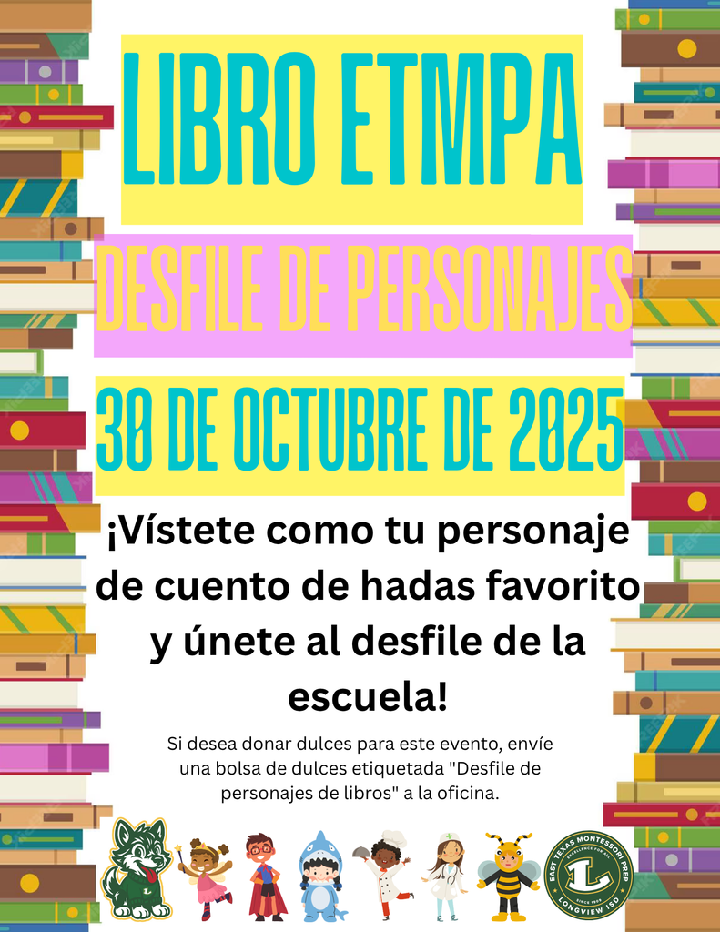 Book Character Parade Spanish